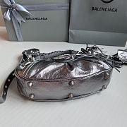 Kitlife Balenciaga Le Cagole Small Shoulder Bag Silver - 33x16x8 cm - 3