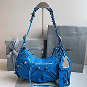 	 Kitlife Balenciaga Le Cagole Small Shoulder Bag Blue - 33x16x8 cm - 1