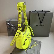 	 Kitlife Balenciaga Le Cagole Small Shoulder Bag yellow luminescent - 33x16x8 cm - 5