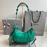 	 Kitlife Balenciaga Le Cagole XS Shoulder Bag Dark Green - 26×7×16cm - 3