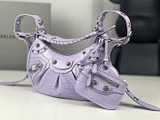 	 Kitlife Balenciaga Le Cagole XS Shoulder Bag Purple - 26×7×16cm - 3