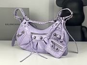 	 Kitlife Balenciaga Le Cagole Small Shoulder Bag Purple - 33x16x8 cm - 3