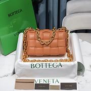 Kitlife Bottega Veneta Gold Chain Cassette Orange - 26x18x8cm - 1