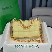 Kitlife Bottega Veneta Gold Chain Cassette Light Yellow - 26x18x8cm - 1