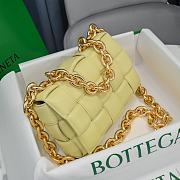 Kitlife Bottega Veneta Gold Chain Cassette Light Yellow - 26x18x8cm - 2