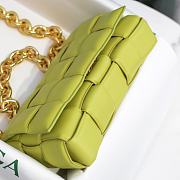 Kitlife Bottega Veneta Gold Chain Cassette Dark Yellow - 26x18x8cm - 2