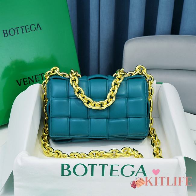 Kitlife Bottega Veneta Gold Chain Cassette - 26x18x8cm - 1