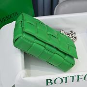 Kitlife Bottega Veneta Silver Chain Cassette Paraket - 26x18x8cm - 4