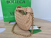 Kitlife Bottega Veneta Mini Jodie with chain dark beige - 28x23x8cm - 4