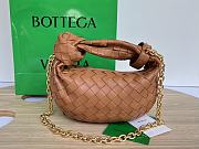 	 Kitlife Bottega Veneta Mini Jodie with chain brown - 28x23x8cm - 1