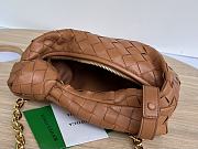 	 Kitlife Bottega Veneta Mini Jodie with chain brown - 28x23x8cm - 5