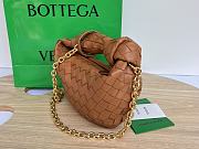 	 Kitlife Bottega Veneta Mini Jodie with chain brown - 28x23x8cm - 2