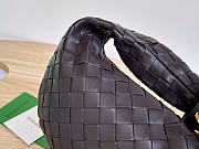 	 Kitlife Bottega Veneta Mini Jodie with chain dark brown - 28x23x8cm - 5