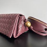 	 Kitlife Bottega Veneta Pouch On Strap Barolo - 18x9x8cm - 2