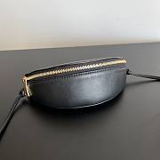 	 Kitlife Bottega Veneta Pouch On Strap Black - 18x9x8cm - 5