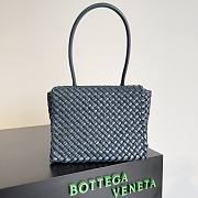 	 Kitlife Bottega Veneta Patti Top Handle Space Bag - 24x20x12cm - 1