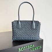 	 Kitlife Bottega Veneta Patti Top Handle Space Bag - 24x20x12cm - 5