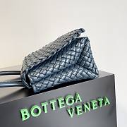 	 Kitlife Bottega Veneta Patti Top Handle Space Bag - 24x20x12cm - 4