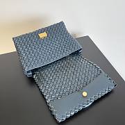 	 Kitlife Bottega Veneta Patti Top Handle Space Bag - 24x20x12cm - 3