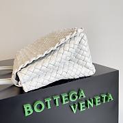 	 Kitlife Bottega Veneta Patti Top Handle White Bag - 24x20x12cm - 5