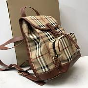 Kitlife Burberry vintage check backapck - 29*25*11cm - 2