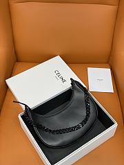 KITLIFE CELINE MEDIUM AVA CHAIN IN SMOOTH CALFSKIN BLACK / BLACK - 25 X 12 X 9 CM - 4