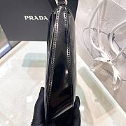 Kitlife Prada Cleo brushed black leather shoulder bag - 27x22x6cm - 4