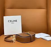 KITLIFE CELINE SMALL 16 WALLET ON CHAIN IN SHINY CALFSKIN TAN - 14 X 11 X 5 CM - 4