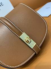 KITLIFE CELINE SMALL 16 WALLET ON CHAIN IN SHINY CALFSKIN TAN - 14 X 11 X 5 CM - 2