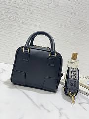 Kitlife Loewe Amazona 16 Square bag in nappa calfskin black - 16X14X8.5 cm - 2