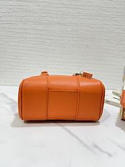 	 Kitlife Loewe Amazona 16 Square bag in nappa calfskin orange - 16X14X8.5 cm - 3