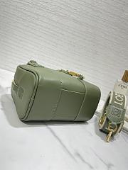 	 Kitlife Loewe Amazona 16 Square bag in nappa calfskin green - 16X14X8.5 cm - 5