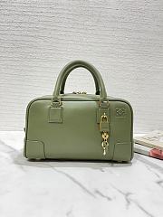 	 Kitlife Loewe Amazona 23 Square bag in nappa calfskin green - 23X15.5X9.7 cm - 1