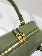 	 Kitlife Loewe Amazona 23 Square bag in nappa calfskin green - 23X15.5X9.7 cm - 2