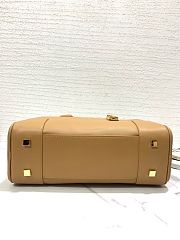 	 Kitlife Loewe Amazona 28 Square bag in nappa calfskin warm desert - 28X18X11 cm - 5