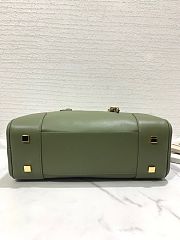 	 Kitlife Loewe Amazona 28 Square bag in nappa calfskin green - 28X18X11 cm - 2