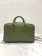 	 Kitlife Loewe Amazona 28 Square bag in nappa calfskin green - 28X18X11 cm - 3