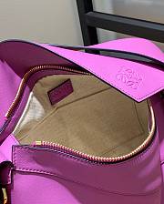 Kitlife Loewe Puzzle Hobo bag in nappa calfskin Bright Purple - 28.7x14x8.7cm - 3