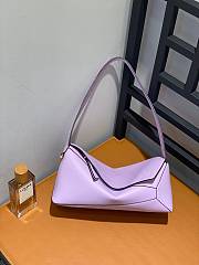 	 Kitlife Loewe Puzzle Hobo bag in nappa calfskin Bloom Orchid - 28.7x14x8.7cm - 1