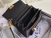 	 Kitlife Givenchy GV3 Crossbody Black Bag Gold Hardware - 21x14x7cm - 4