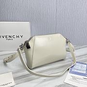 Kitlife Givenchy Antigona XS Box Leather Bag White - 20*7*16cm - 3