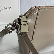 	 Kitlife Givenchy Antigona XS Box Leather Bag Dark Grey - 20*7*16cm - 3