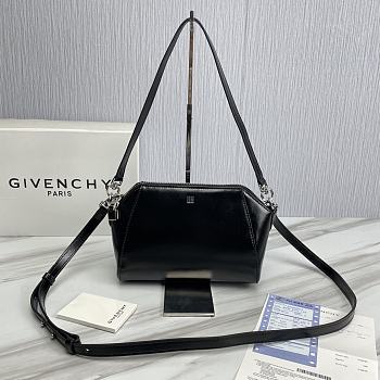 	 Kitlife Givenchy Antigona XS Box Leather Bag Black - 20*7*16cm