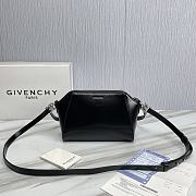 	 Kitlife Givenchy Antigona XS Box Leather Bag Black - 20*7*16cm - 3