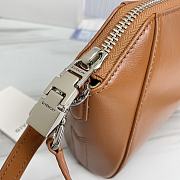 	 Kitlife Givenchy Antigona XS Box Leather Bag Brown - 20*7*16cm - 3