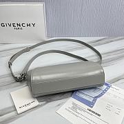 	 Kitlife Givenchy Antigona XS Box Leather Bag Light Grey - 20*7*16cm - 2