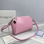 	 Kitlife Givenchy Antigona XS Box Leather Bag Pink - 20*7*16cm - 5