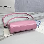 	 Kitlife Givenchy Antigona XS Box Leather Bag Pink - 20*7*16cm - 4