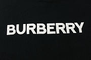 	 Kitlife Burberry Logo Print Cotton Hoodie Black - 2