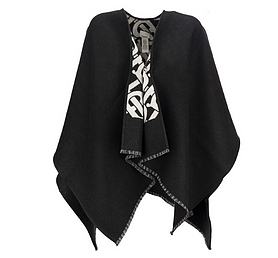 Kitlife Burberry TB Monogram Wool Cape